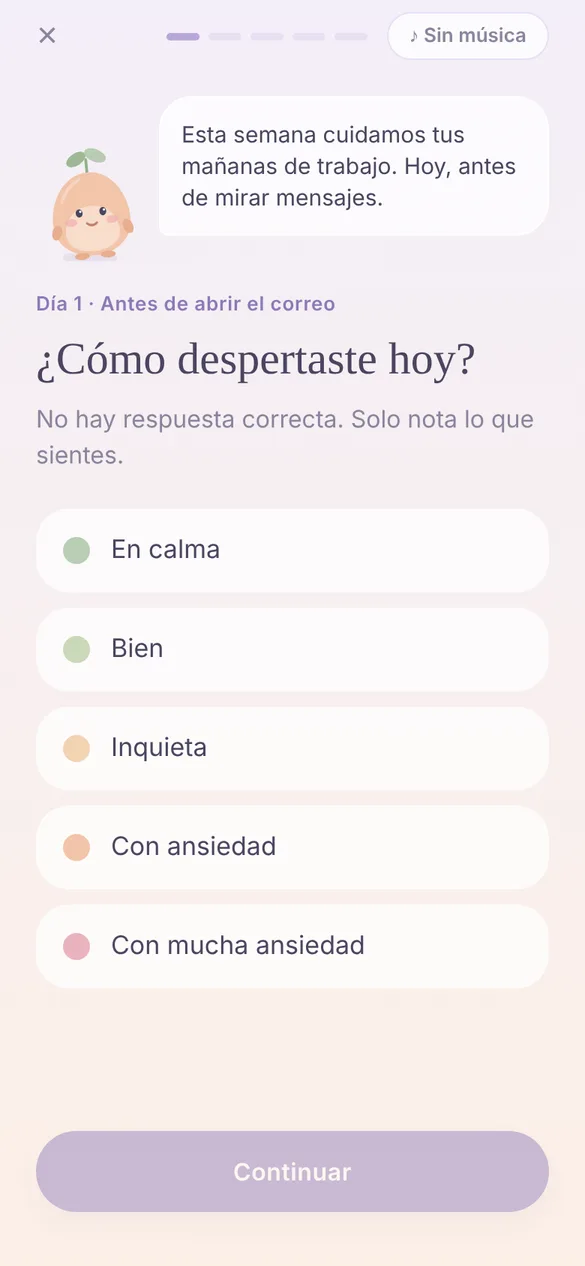 ¿Cómo despertaste hoy?